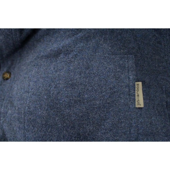 WooIrich Heather Chamois Vintage Flannel Shirt Mens L Camp 100% Cotton - Picture 5 of 7